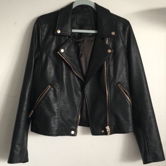 Blank NYC Jackets & Blazers - Blank NYC Life Changer MOTO Black Leather Jacket
